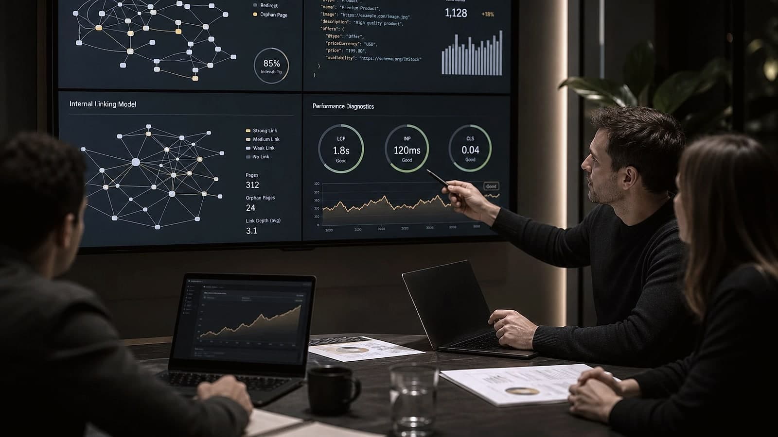 SEO strategy visual